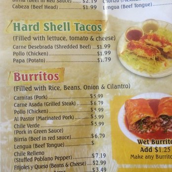 Zapopan Mexican Food menu 5